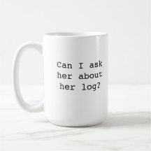 Madame jumelle Mug de rondin de crêtes