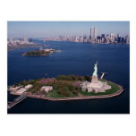 Madame Liberty et World Trade Center NYC de Tours  Carte Postale