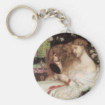 Madame Lilith, Dante Gabriel Rossetti, art victori Porte-clef