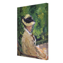 Madame Manet at Bellevue canvas prints