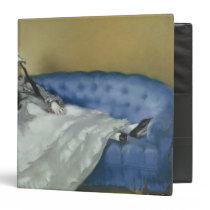 Madame Manet on a Blue Sofa, 1874 binders