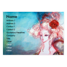 MADAME POMPADOUR ,Beauty,Salon,Spa ,Makeup Artist Business Card Template