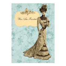 Madame victorienne Wedding Invitations