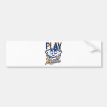 MadBadger PLAY BALL Bumper Stickers