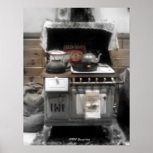 Maddie's Old Stove Posters