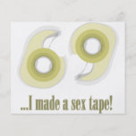 Made a Sex Tape 69 Dispenser Full Color Flyer