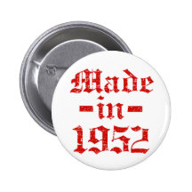 Made in 1952 designs button