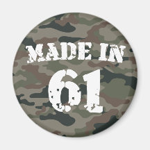 Made In 1961 Fridge Magnet