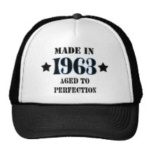 Made in 1963 - Aged to perfection Netzmützen