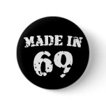 Made In 1969 buttons