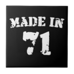Made In 1971 Tile