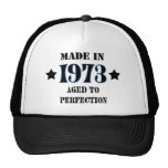 Made in 1973 - Aged to perfection Baseball Kappen