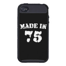 Made In 1975 iPhone 4 Covers