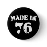 Made In 1976 buttons