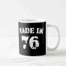 Made In 1976 Coffee Mugs