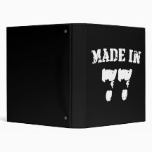 Made In 1977 Binders