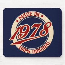 Made In 1978 Mouse Pad