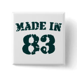 Made In 1983 Pin