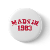 Made in 1983 pinback button