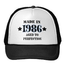 Made in 1986 - Aged to perfection Baseballcaps