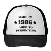 Made in 1986 - Aged to perfection Kult Mützen