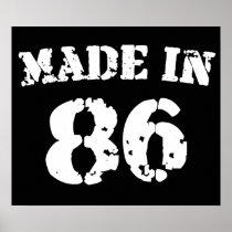 Made In 1986 Posters