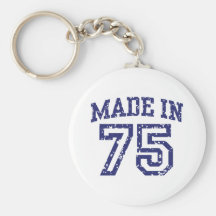 Made In 75 Keychain