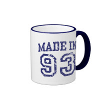 Made in 93 coffee mug