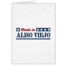 Made in Aliso Viejo Greeting Cards
