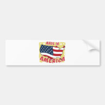 Made in America Bumper Stickers