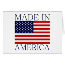 Made in America Greeting Card