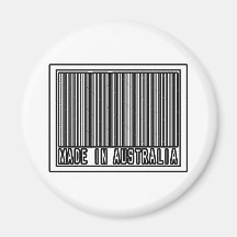 Made In Australia Fridge Magnet