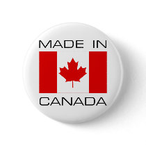 Made In Canada Button
