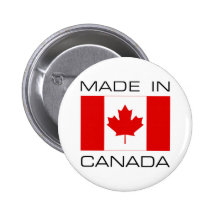Made In Canada Button
