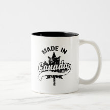 Made In Canada Coffee Mugs