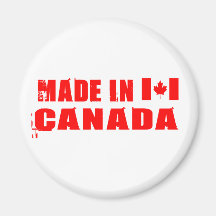 Made in Canada Fridge Magnet