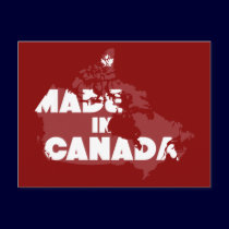 Made In Canada postcards