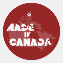 Made In Canada Sticker