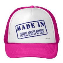 Made in Central African Republic Mesh Hats