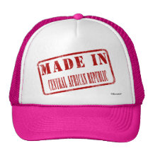 Made in Central African Republic Trucker Hats
