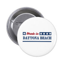 Made in Daytona Beach Pinback Button