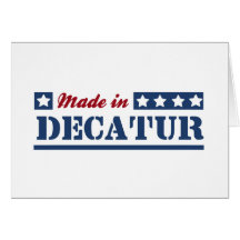 Made in Decatur AL Card
