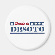 Made in DeSoto Fridge Magnets