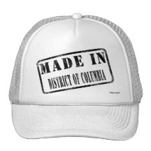 Made in District of Columbia Trucker Hats