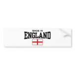 Made In England bumper stickers