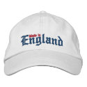 Made In England embroidered hats