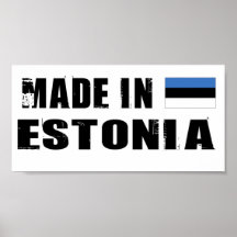 Made in Estonia Print