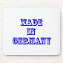 made in germany mousepad