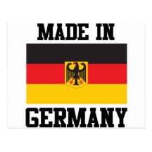 Made In Germany Post Card