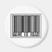 Made In Iran Fridge Magnet
